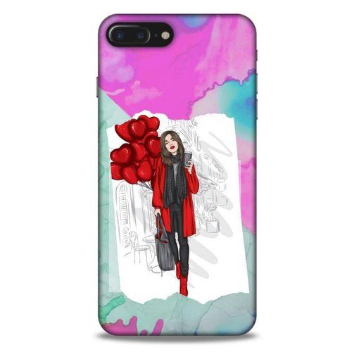 Sokak Modası 76 Apple Iphone 8 Plus Kılıf Desenli Silikon