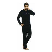 Us Polo 17384 Erkek  Uzun Kol Pijama Takımı