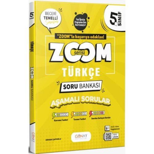 5. Sınıf Türkçe Zoom Soru Bankası Günay Yayınları