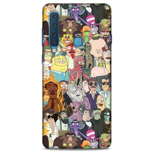 Samsung Galaxy A9 2018 Uyumlu Kılıf Rick And Morty (33) Hybrid Kılıf Killer Rick