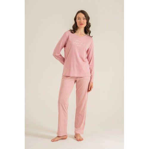Kadın Pijama Takımı - Uzun Kollu