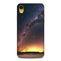 Lopard Apple iPhone XR Uyumlu Kılıf Gece'S (30) Silicone Case Sarı Lacivert