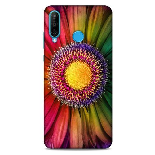 Huawei P30 Lite Uyumlu Kılıf Mor Delisi (38) Neo Hybrid Kılıf Rainbow