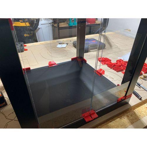 (V1) BIK B1 - DIY muhafazası için - Prusa’nın IKEA eksikliği - ekstra kapılarla (3 tarafta açılış) - 5137500 - Bölüm 1/2