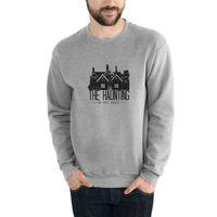 The Haunting of Hill House Mug Baskılı Gri Erkek Sweatshirt