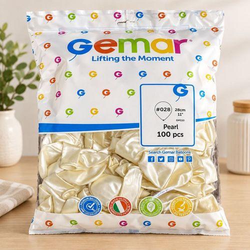 28 cm (11 inç) Metalik Balon 100'lü