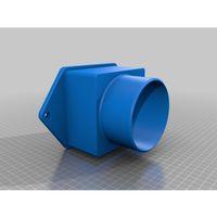 DELACK Kapsama HEPA Filtre 4 İnç Havalandırma Kanalı (Bu ürün Sadece Plastik parçadır - Almadan Önce Soru Sorabilirsiniz)