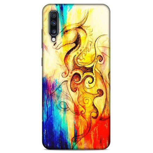 Lopard Samsung Galaxy A70s Uyumlu Kılıf Manipülasyon ☻ (37) Silicone Cover Baskılı