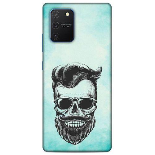 Lopard Samsung Galaxy S10 Lite Uyumlu Kılıf Tattoo's (25) Antişok Kapak Mustache