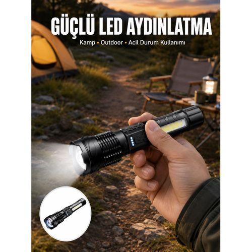 El Feneri Yüksek Işık Gücü Uzun Menzil