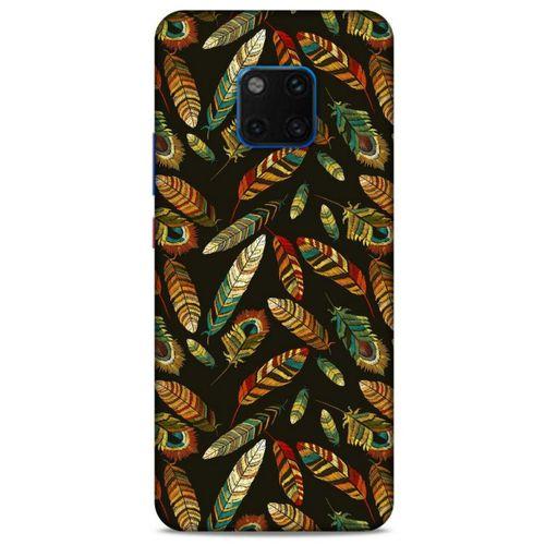 Huawei Mate 20 Pro Kılıf Desenli Özel Seri Tüyler (9) Kılıf