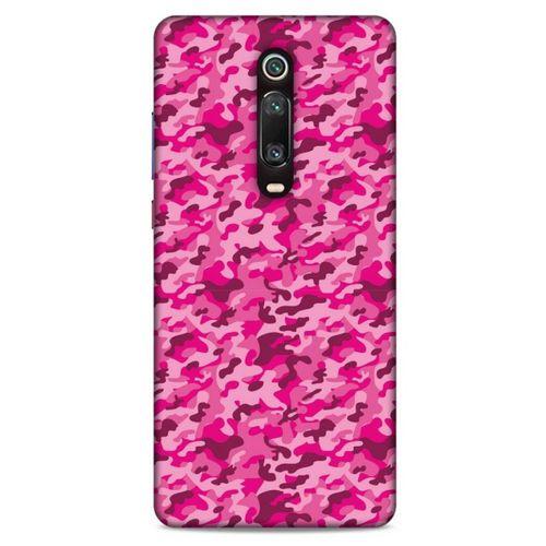 Xiaomi Redmi K20 Uyumlu Kılıf Pembe Delisi (32) Soft Silikon Kılıf Kamuflaj