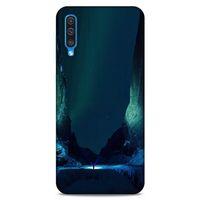 Lopard Samsung Galaxy A50 Uyumlu Kılıf Gece'S (13) Silikon Kap Yeşil