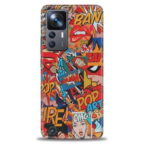 Xiaomi Mi 12T Pro Kılıf HD Baskılı Kılıf - Cartoons + Tam Ekran Koruyucu