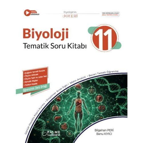 11. Sınıf Biyoloji Joker Tematik Soru Kitabı Palme Yayınları