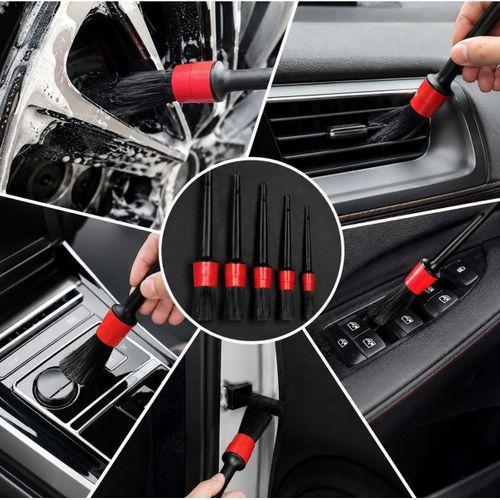 Zhltools Araba Otomobil Detaylı Temizlik 5li Fırça Seti