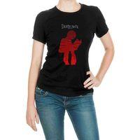 Death Note Baskılı Siyah Kadın Tshirt