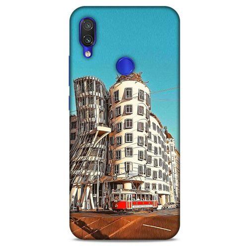 Xiaomi Redmi Note 7 Pro Kılıf Dünya Mimarisi (35) Fit Design Kılıf The Dancing House Çekya