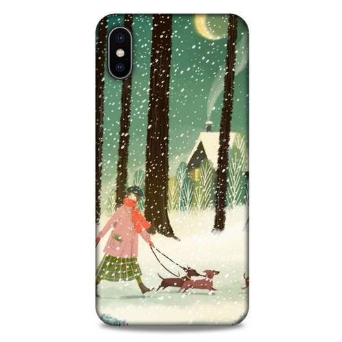 Apple iPhone XS Max Kılıf Snowix (39) Liquid Crystal Kılıf Karışık Renkli