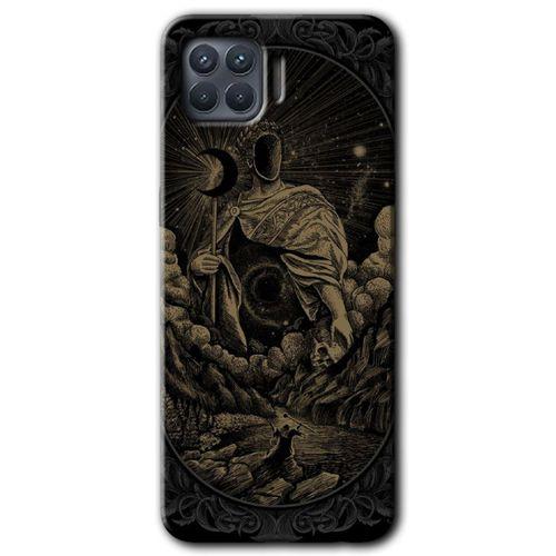 OPPO Oppo Reno 4 Lite Kılıf HD Desen Baskılı Arka Kapak - Kıyamet