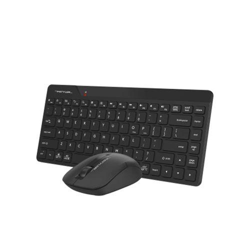 A4 TECH FG2200 AIR2 Siyah, FSTYLER, 2.4Ghz Mini Kablosuz, Türkçe Q, SESSİZ Klavye Mouse Set