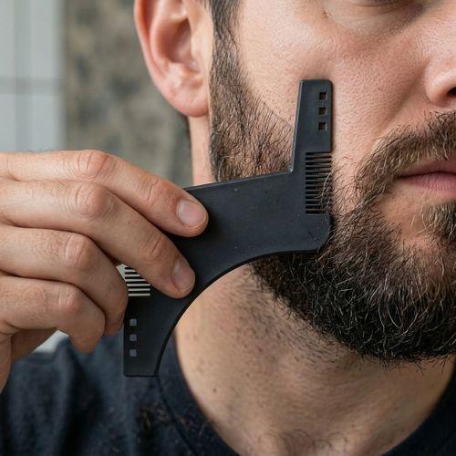 Sakal Şekillendirme Şablonu Z Sakal