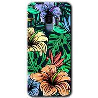Samsung Galaxy S9 Kılıf HD Desen Baskılı Arka Kapak - Hibiscus Flowers