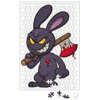 Looney Tunes Evil Bunny Cartoon Puzzle 240 Parça Yapboz