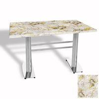 Dockers Tokyo Masa Kromnikel (Werzalit, Allzalit yada Wermodin Tabla 80x140) - Gold