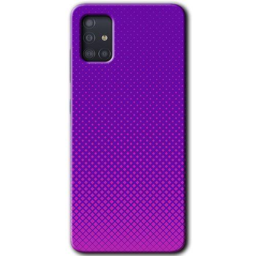 Potkal Hediye Fabrikası Samsung Galaxy A51 Kılıf HD Desen Baskılı Arka Kapak - Semantic