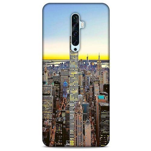 Oppo Reno 2z Kılıf Dünya Mimarisi (43) Thin Fit Kılıf 432 Park Caddesi