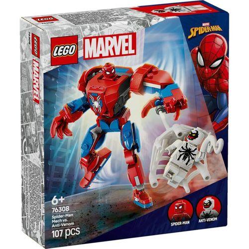 Lego Marvel Örümcek Adam Robotu, Anti Venom’a Karşı 76308