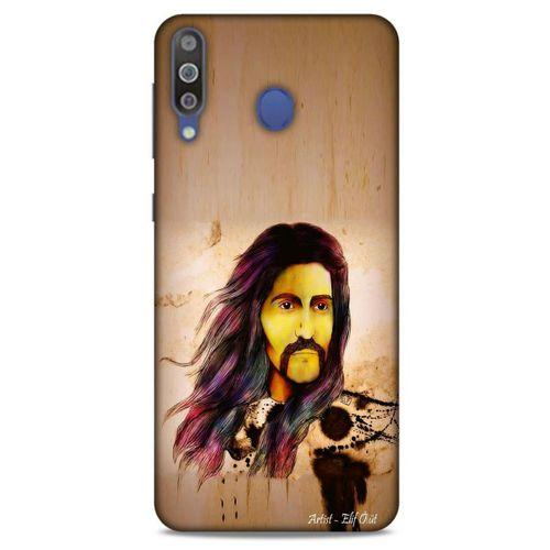 Retro (31) Desen TPU Kılıf Renkli Samsung Galaxy M30 Kılıf