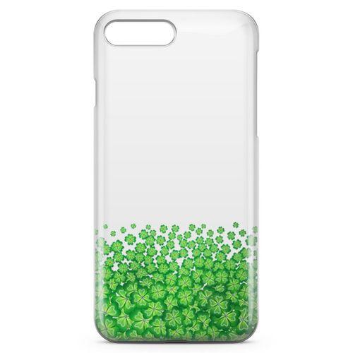 Apple iPhone 7 Plus Kılıf Yoncalar Arka Kapak Koruma Desenli Full Koruyucu