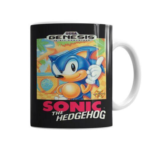 Sonic The Hedgehog Kupa Bardak Porselen