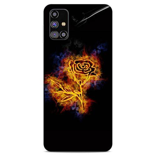Lopard Samsung Galaxy M31s Uyumlu Kılıf FireX (2) Kabı Gül