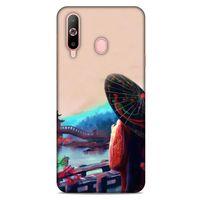 Cityx (45) Samsung Galaxy A60 Kılıf Silikon Kapak Desenli