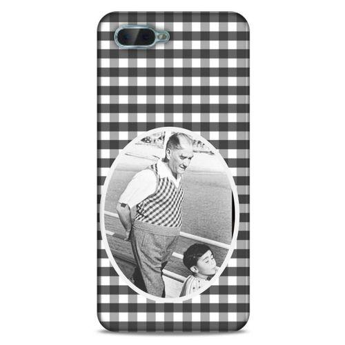 Oppo Rx17 Neo Kılıf Atatürk (18) Telefon Kılıfları Siyah Beyaz