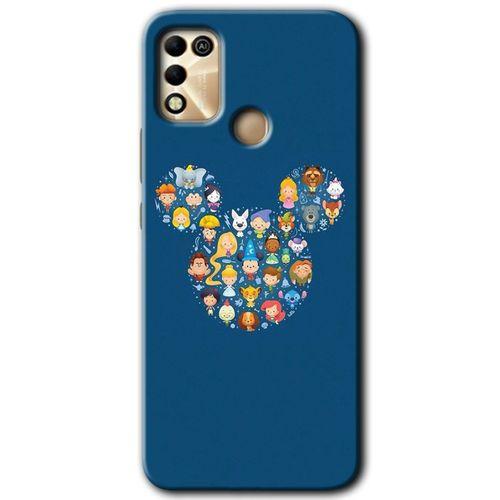 İnfinix Hot 11 Play Kılıf HD Desen Baskılı Arka Kapak - Mickey
