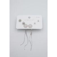 Çoklu Set Küpe - Gümüş