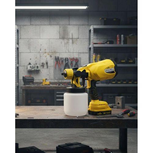 Püskürtme Tabancası Profesyonel Görünümlü Boyama Çözümü