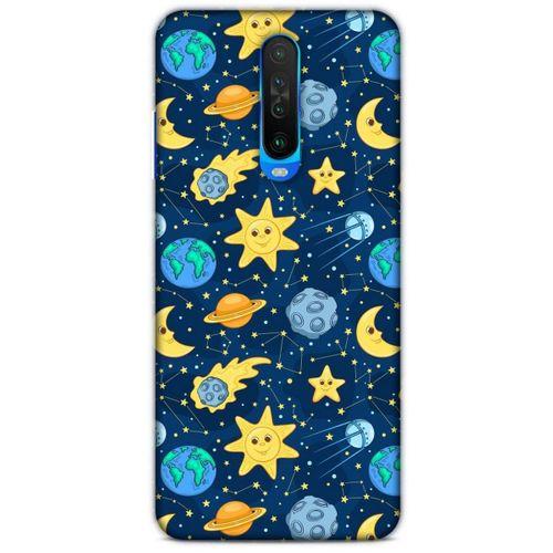 Spacex (6) Tema Silikon Kılıf Xiaomi Redmi K30 5G Kılıf