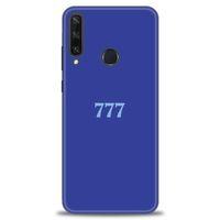 Huawei Y6P Kılıf HD Baskılı Kılıf - 777 + Tam Ekran Koruyucu