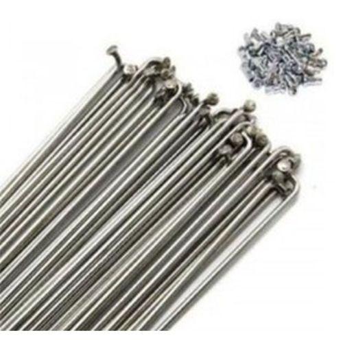 Jant teli 280 mm x 2Mm Çelik Krom 36 adet