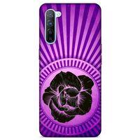 Lopard Oppo Reno 3 Uyumlu Kılıf Tattoo's (35) Fit Design Kılıf Gül Dövmesi