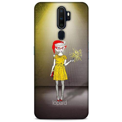 Oppo A9 2020 Kılıf FunnyMaX (32) Soft Silikon Kılıf Turuncu Kahve