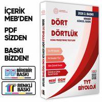 2026 YKS-TYT MEBİ-OGM Dört Dörtlük Biyoloji Pekiştirme Testleri Soru Bankası BASKI ÜCRETİ