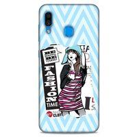 Sokak Modası 03 Samsung Galaxy A30 Kılıf Desenli Silikon