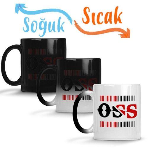 Oss Jiu Jitsu 1 Sihirli Kupa Bardak Porselen