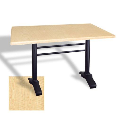 Dockers Çipa 3010 Döküm Ayak Masa 80x120 cm - (Werzalit, Wermodin ve Allzalit Tabla)  - Akçaağaç